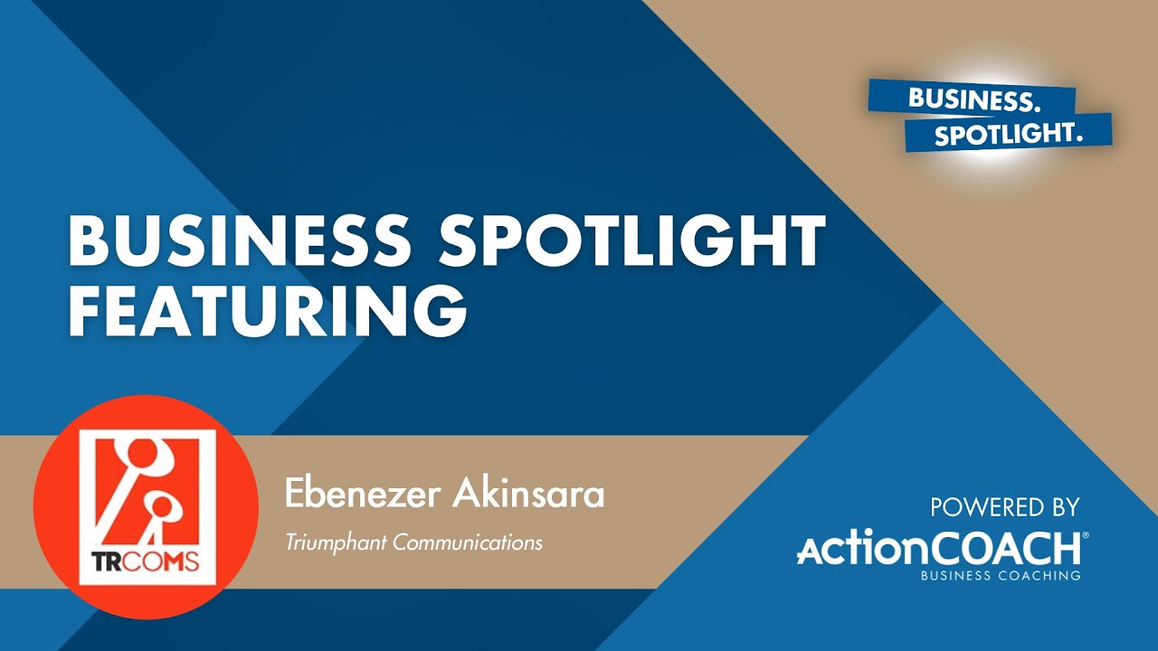 Business Spotlight with Ebenezer Akinsara