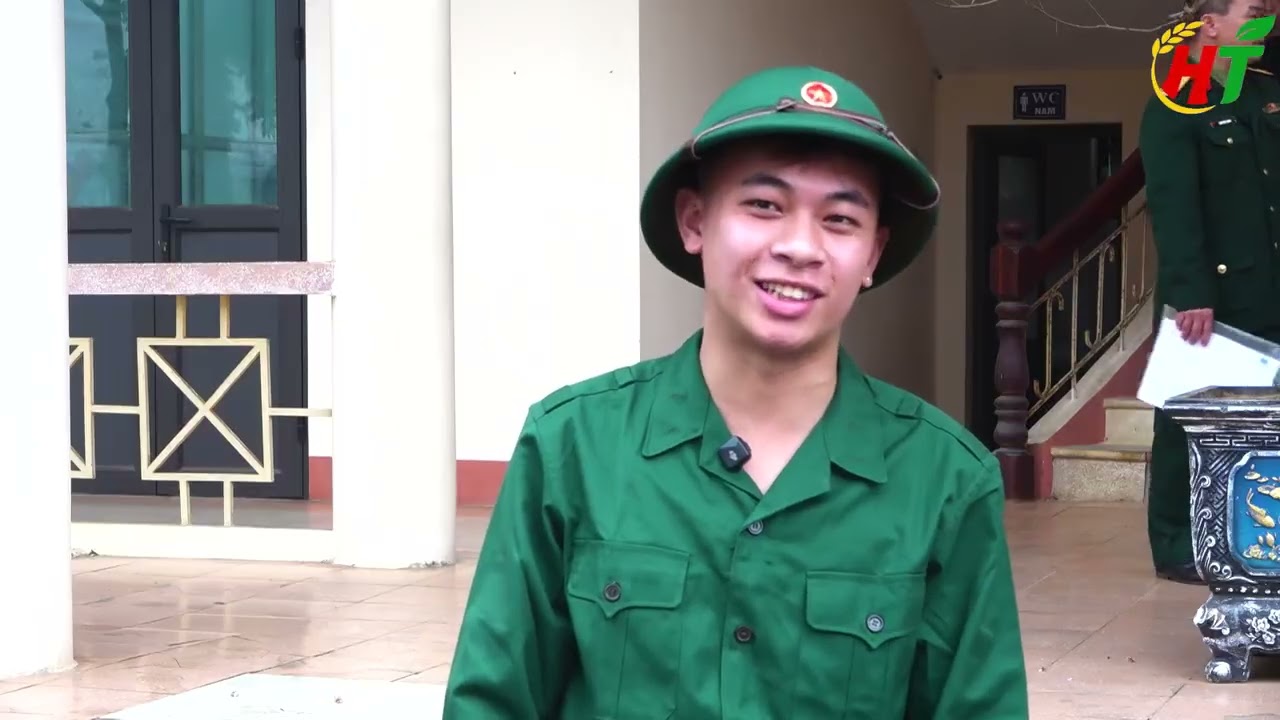 Xã Hợp Thành - 28 công dân lên đường nhập ngũ.