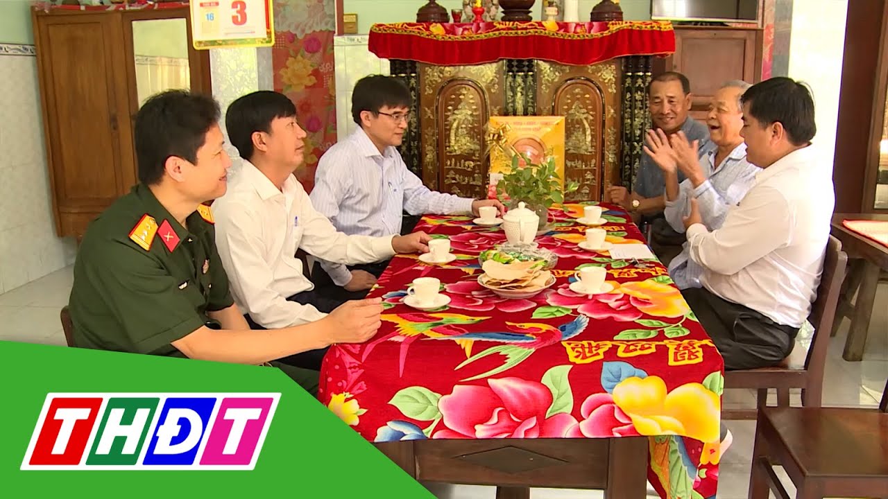 Lãnh đạo tỉnh Đồng Tháp thăm, chúc Tết tại xã Bình Ninh | THDT