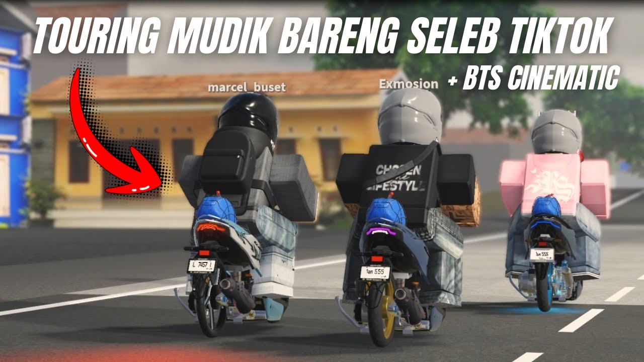 Touring Mudik Bareng Sodaontiktok Seleb Roblox + BTS Cinematic yang Bikin Merinding!