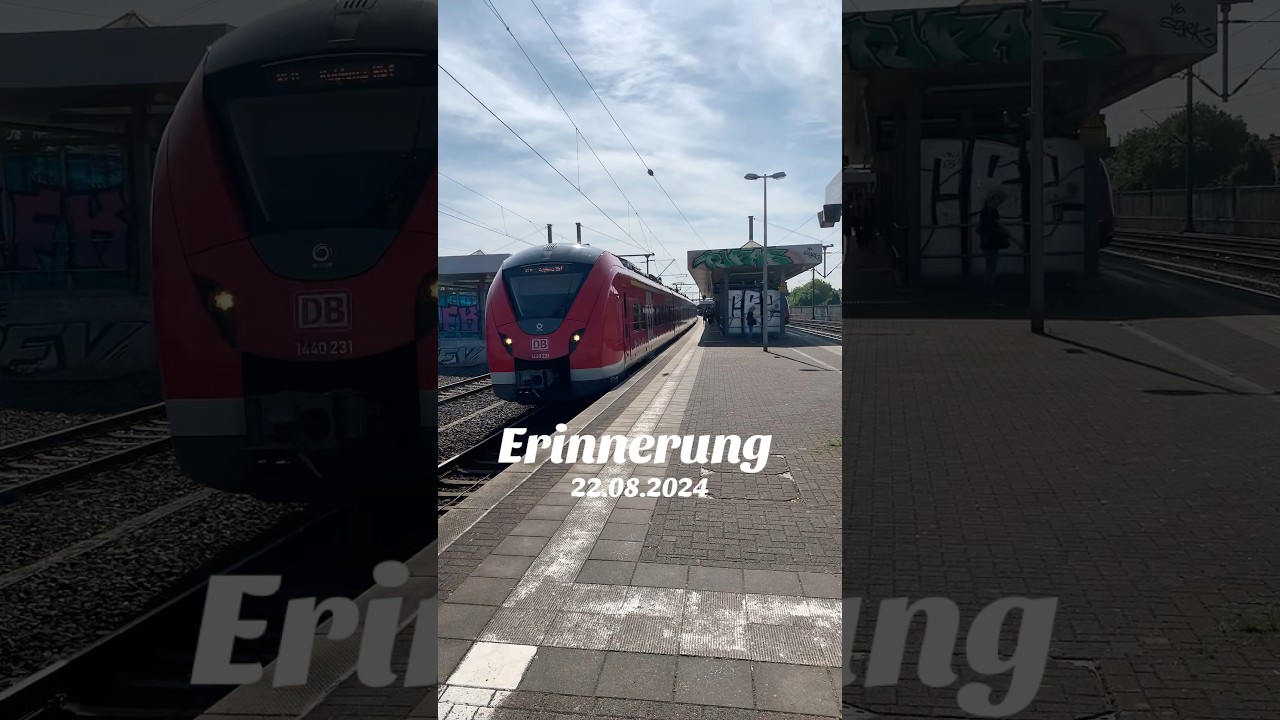 DB BR 1440 als RE8 nach Koblenz, Ausfahrt in Köln-Ehrenfeld 