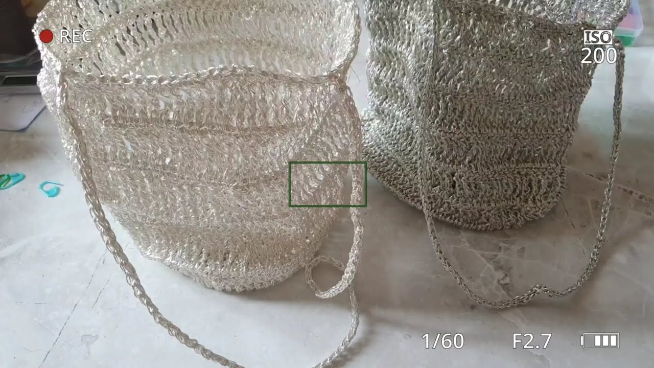 (함께뜨기+DIY) | 실버네트백 한판 더?! 아직 2025년 여름은 끝나지 않았다.