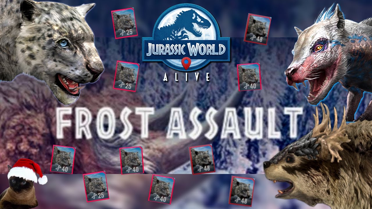 ISLA EVENT!  FROST ASSAULT ❄ Entire Playthrough ❄ Jurassic World Alive