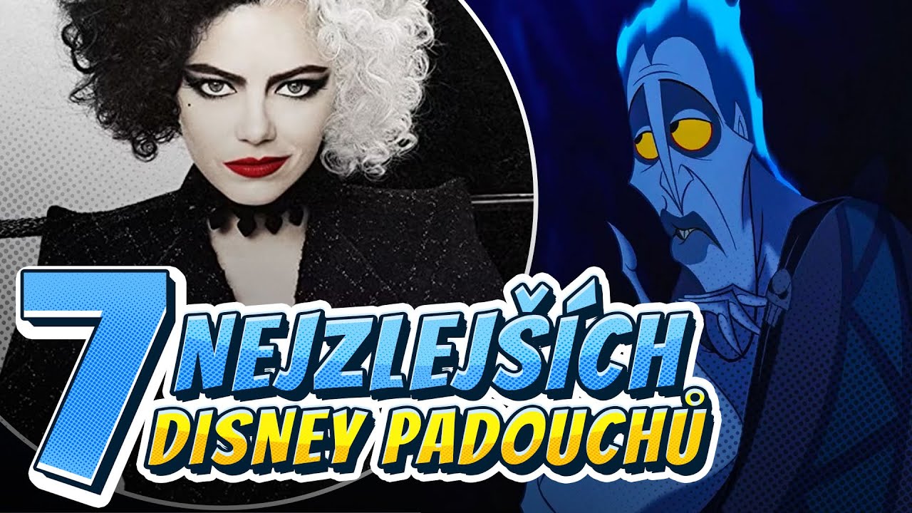 TOP 7 nejzlejších padouchů v Disney pohádkách #top #disney #villian