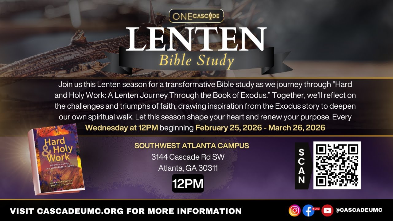 Lenten Bible Study 2-25-26 (12:00pm Service) | Southwest Atlanta