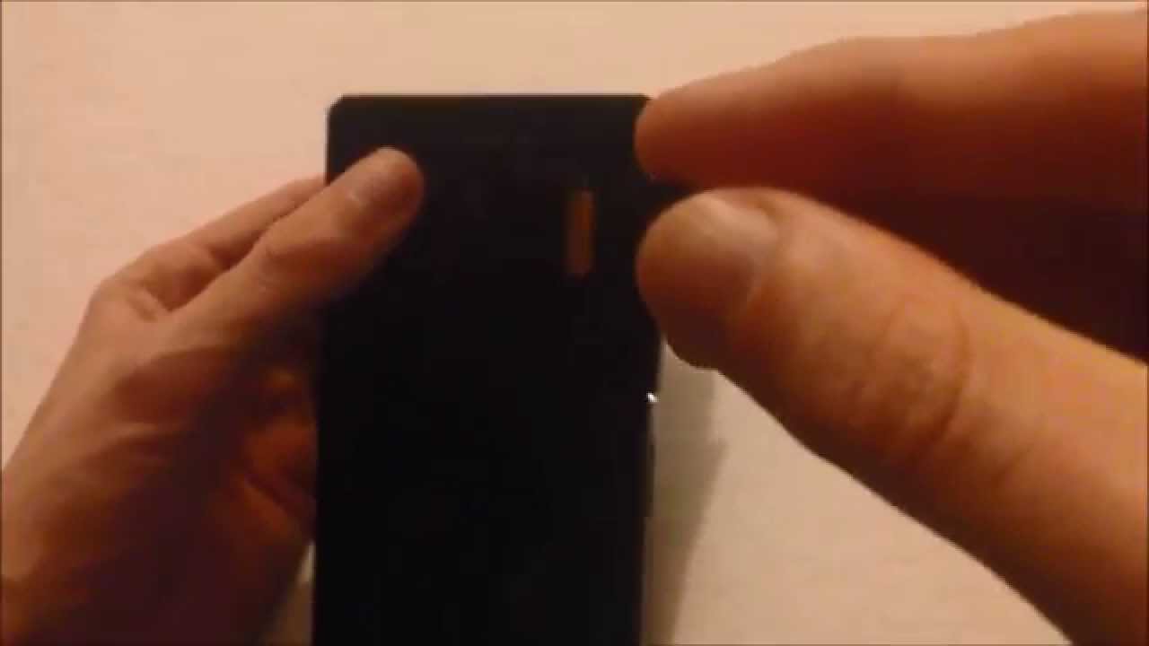 Sony Xperia Z3v (& Z3) How to Insert or Remove MicroSD Memory Card