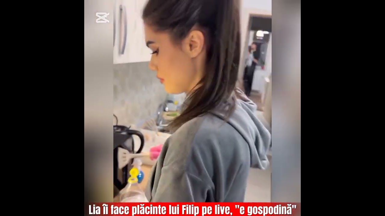 Lia îi găteşte plăcinte lui Filip, 