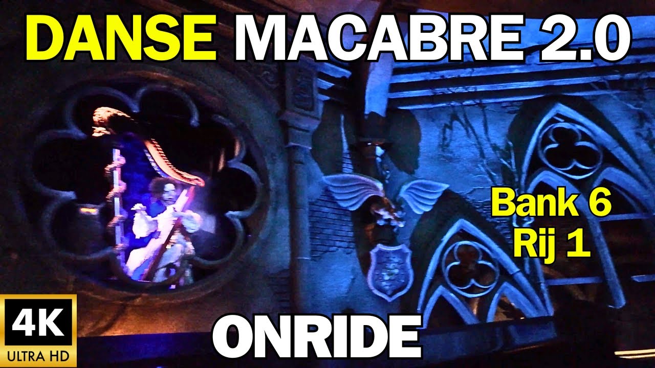 Efteling VERNIEUWT Danse Macabre 2.0! ONRIDE | Update in 4K POV (2025)