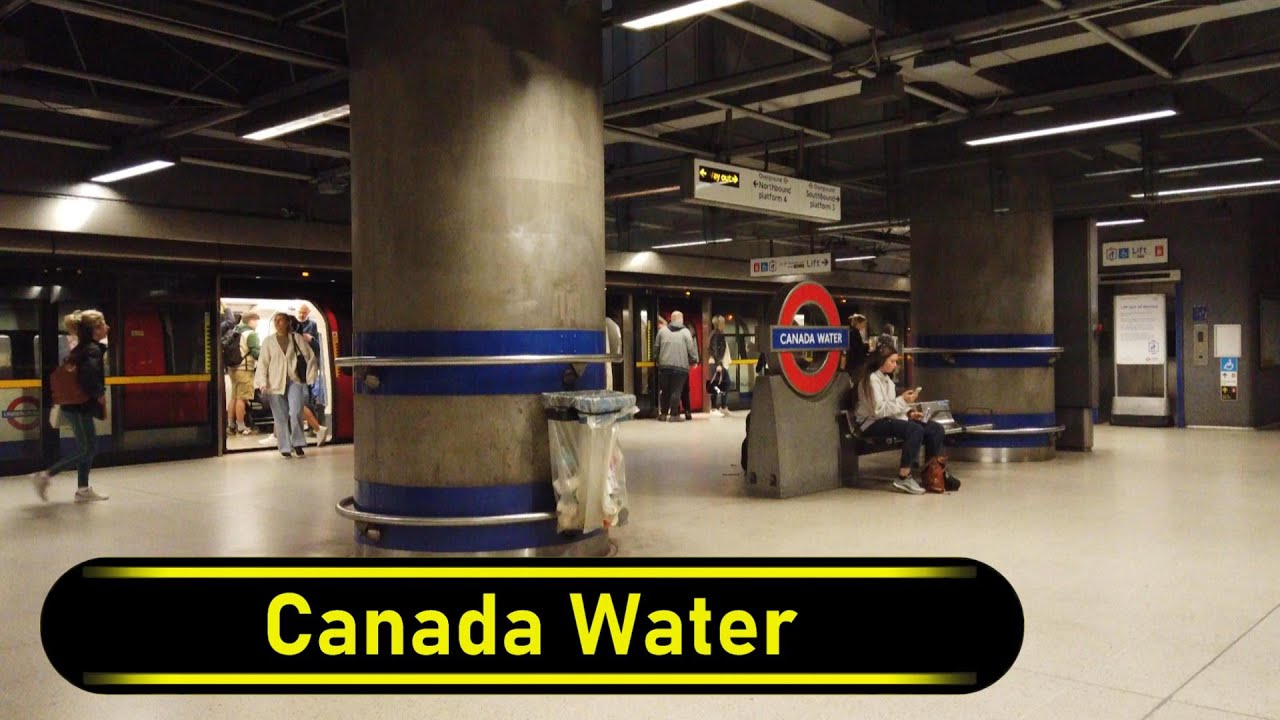 Tube Station Canada Water - London 🇬🇧 - Walkthrough 🚶