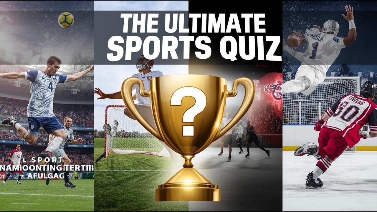 The Ultimate 50 Question Sports Quiz | Only 1% of Fans Can Ace It!