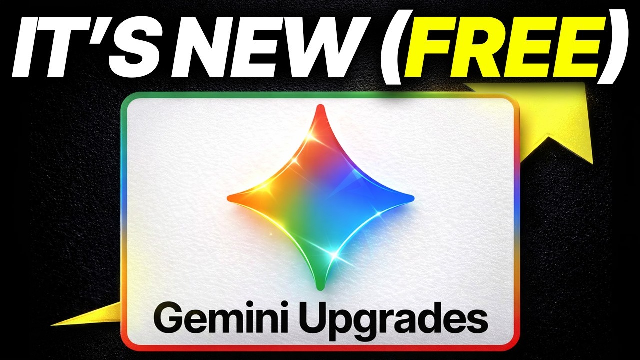 Новые БЕСПЛАТНЫЕ обновления Google Gemini — это просто НЕВЕРОЯТНО!