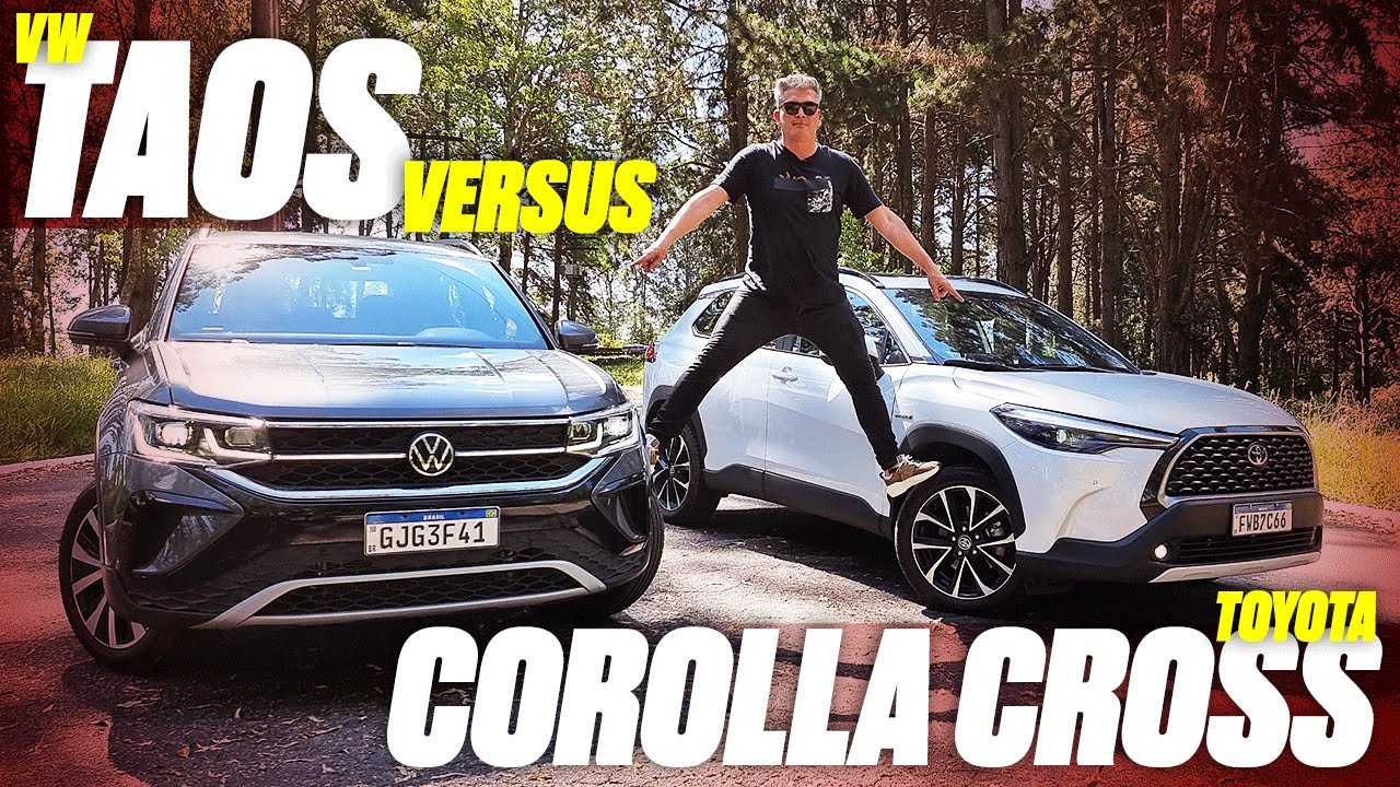 VW Taos X Toyota Corolla Cross - O COMPARATIVO DOS TOPS! QUAL DELES MERECE A SUA GARAGEM?