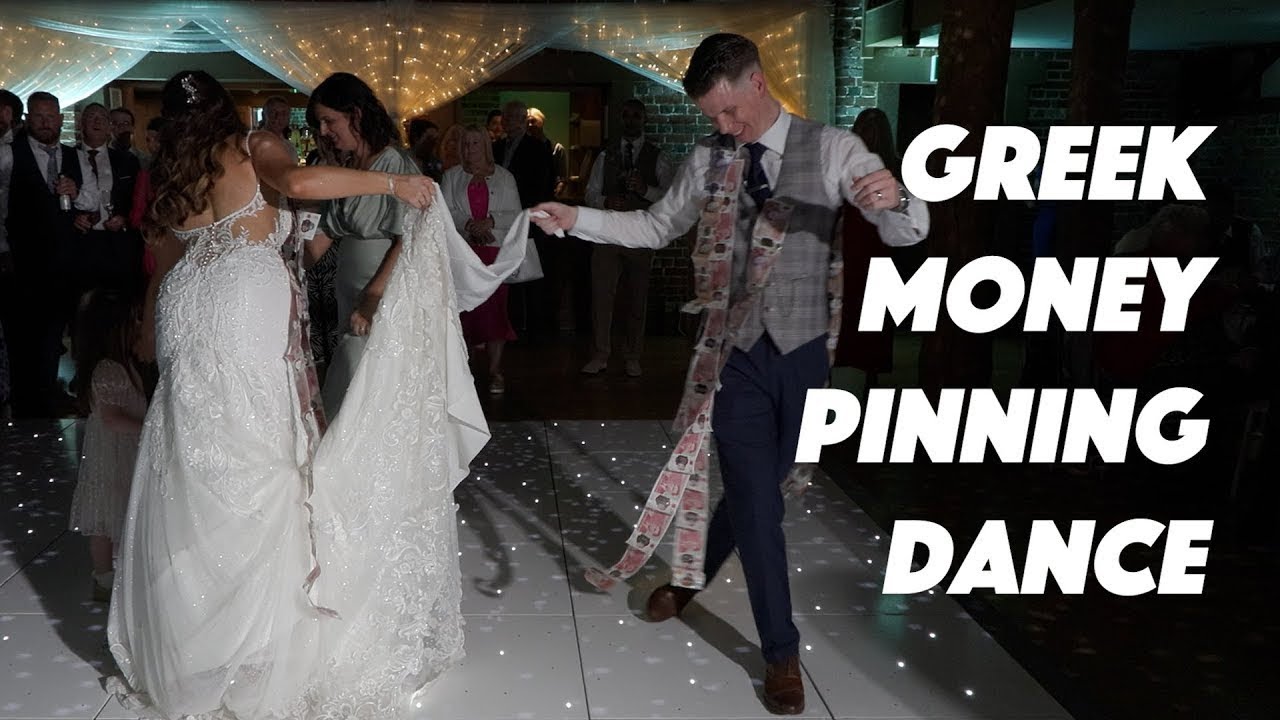 Greek Wedding Money Pinning Dance
