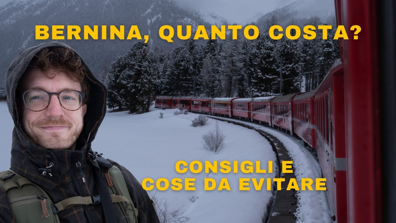 Il trenino rosso del Bernina in inverno - costi e suggerimenti di itinerario