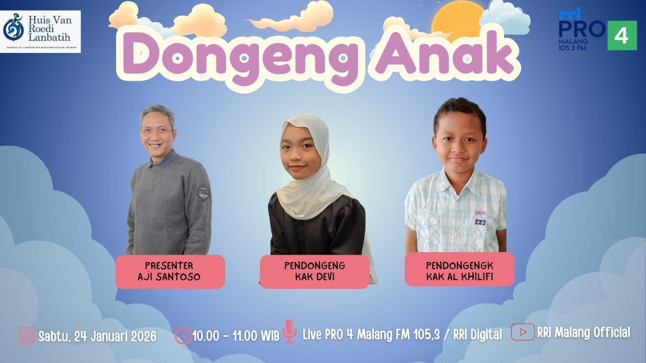 DONGENG ANAK bersama Kak Devi dan Kak Al Khalifi