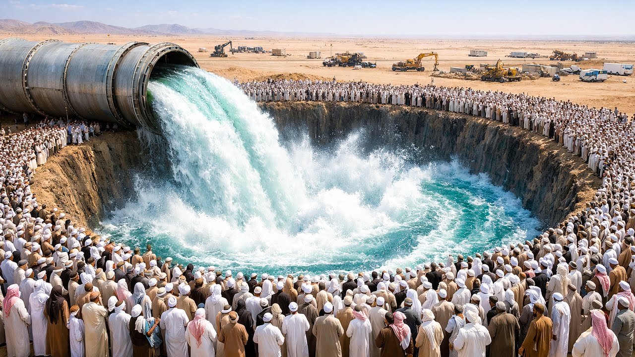 Comment l’Arabie saoudite pompe des milliards de litres d’eau de mer vers le désert ?