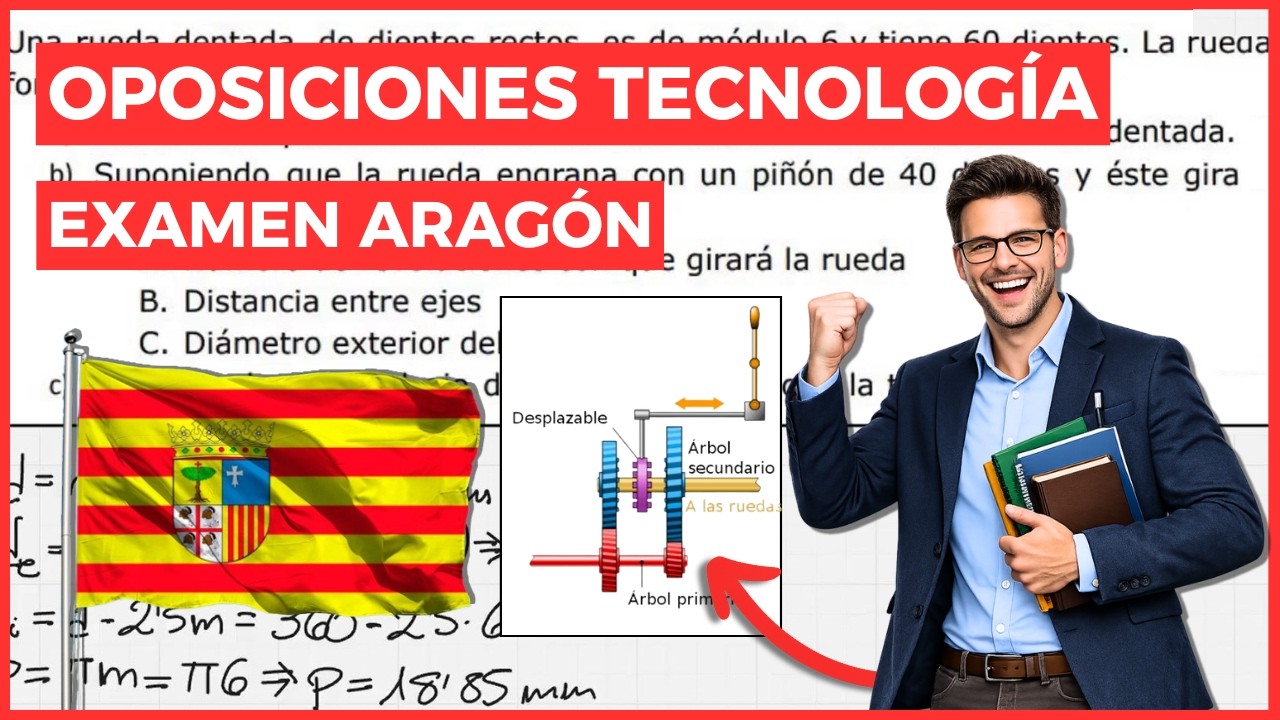 OPOSICIONES TECNOLOGÍA ARAGÓN | Máquinas y Mecanismos Paso a Paso