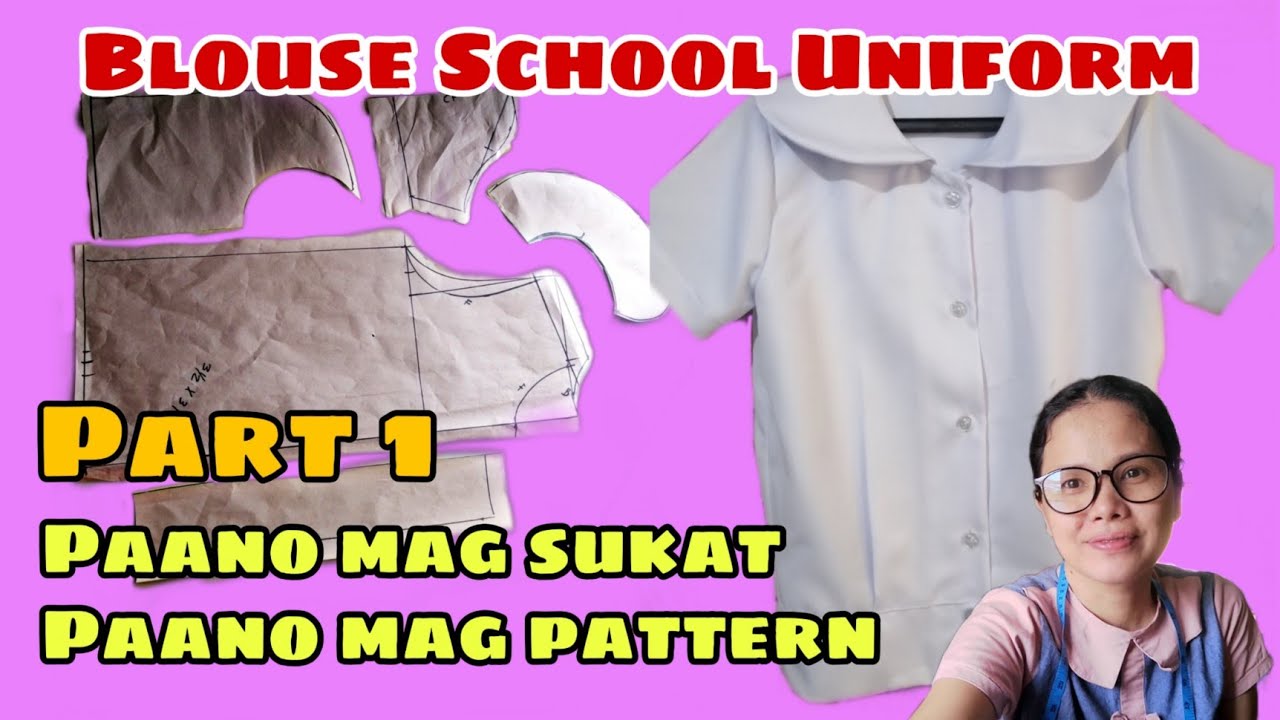 Part1:HOW TO MAKE SCHOOL UNIFORM/LEARN HOW TO MEASURE AND MAKE PATTERN STEP BY STEP TUTORIAL
