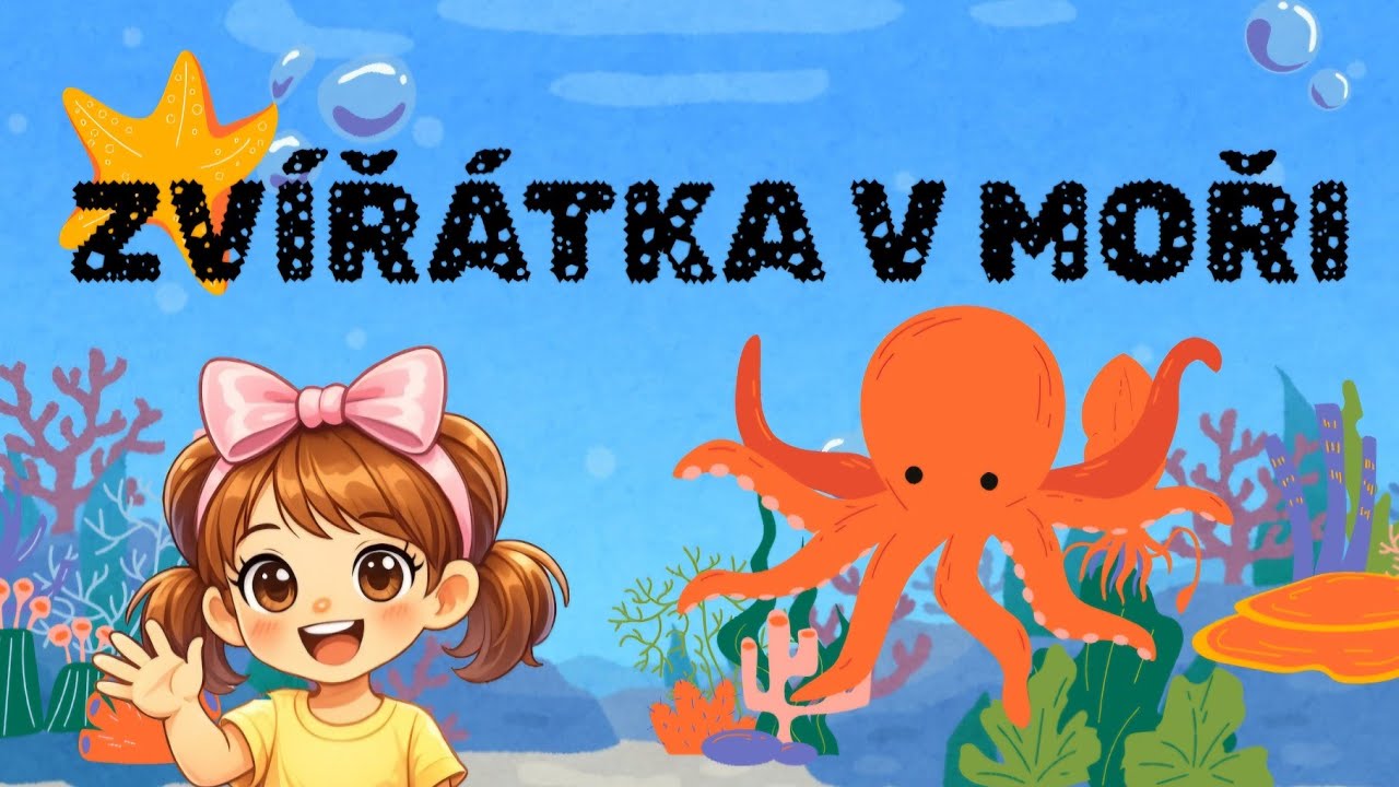 Zvířátka v moři pro děti🐬🦀 | Učíme se s Didi