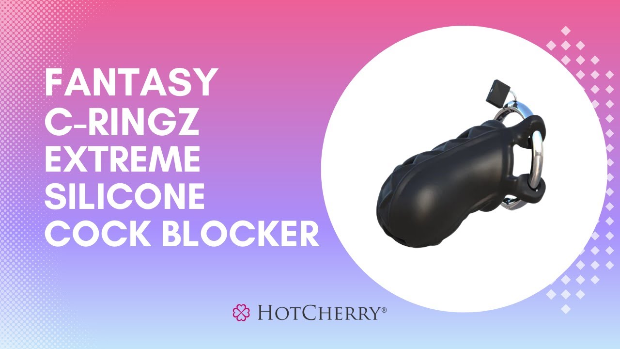 Fantasy C-Ringz Extreme Silicone Cock Blocker