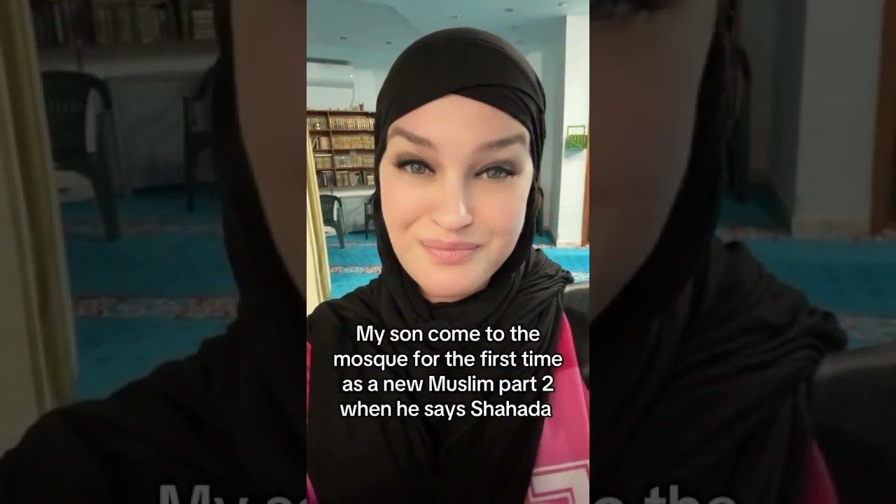 A revert sister brings her teenage son to the masjid for the First Time