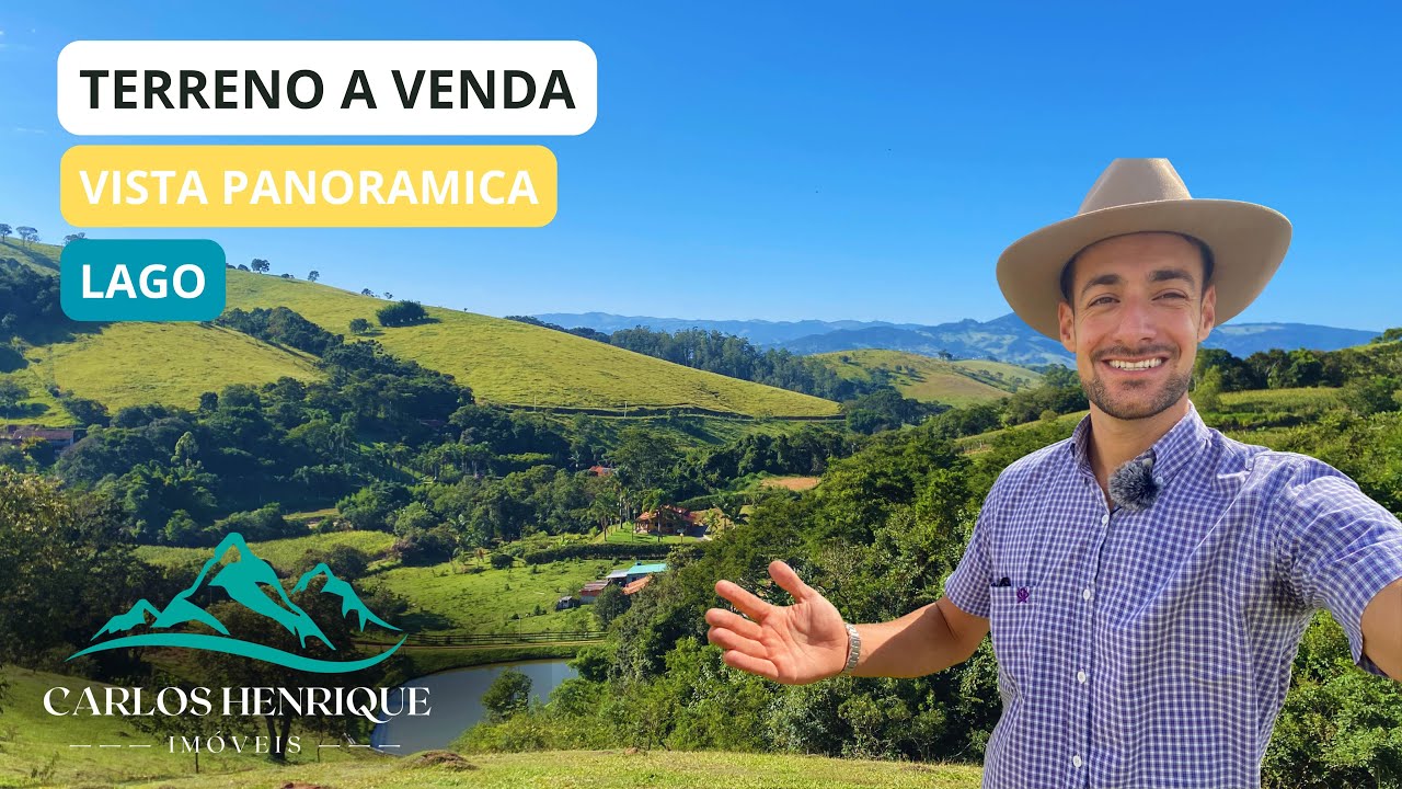 TERRENO COM LAGO, SERRA DA MANTIQUEIRA, SUL DE MINAS GERAIS 