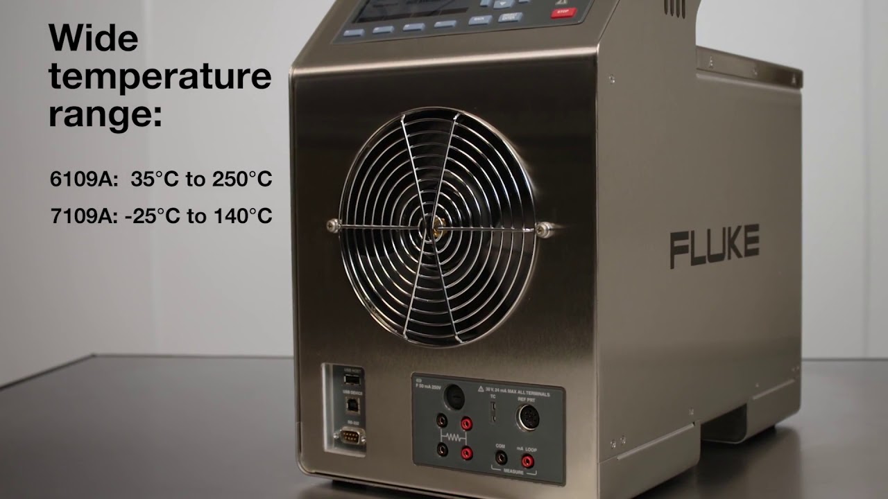 Fluke Calibration 6109A/7109A Temperature Calibration Baths: Introduction