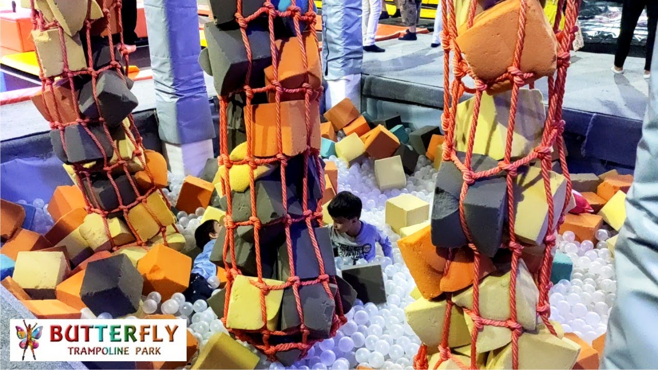 Butterfly Trampoline Park I Hinjewadi I 4K I Amusement Park in Pune