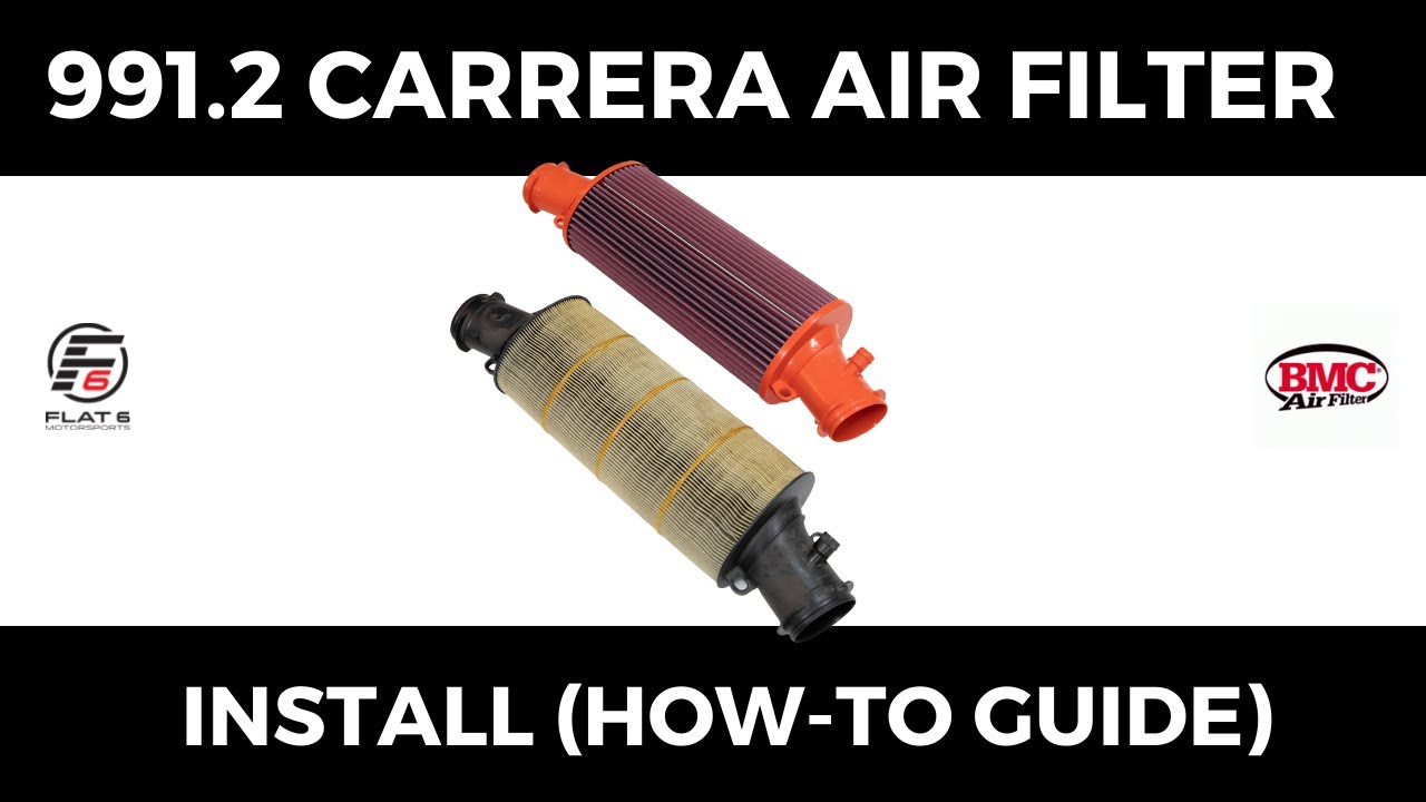 991.2 Carrera - BMC Air Filter Install (How To)