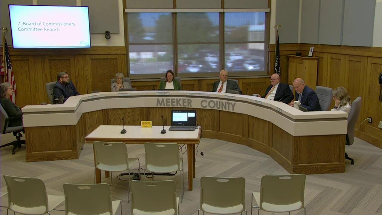 October 7, 2025, Meeker County Board of Commissioners Meeting
