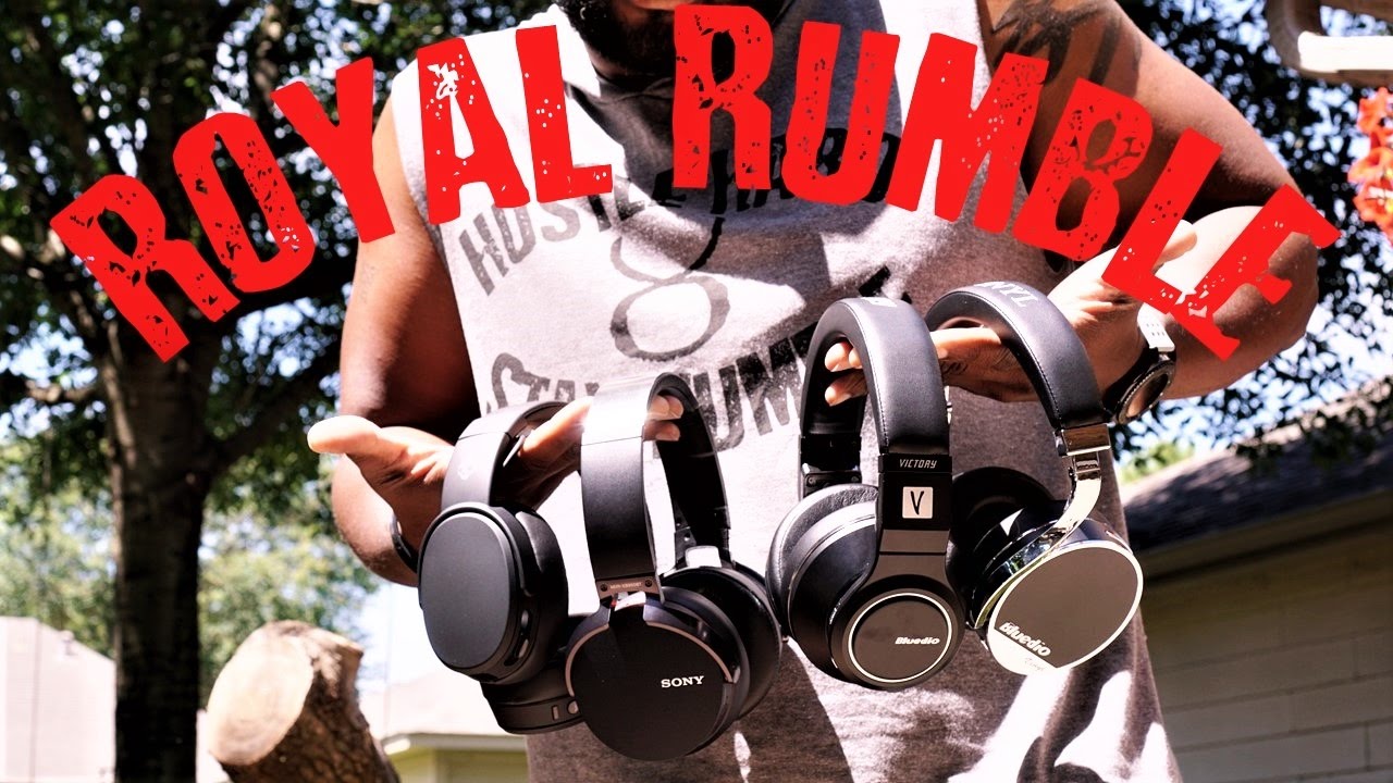 BASS WARS: Skullcandy Crusher-Bluedio Victory-Bluedio UFO Plus-Bluedio Vinyl Plus-Sony MDR XB950BT
