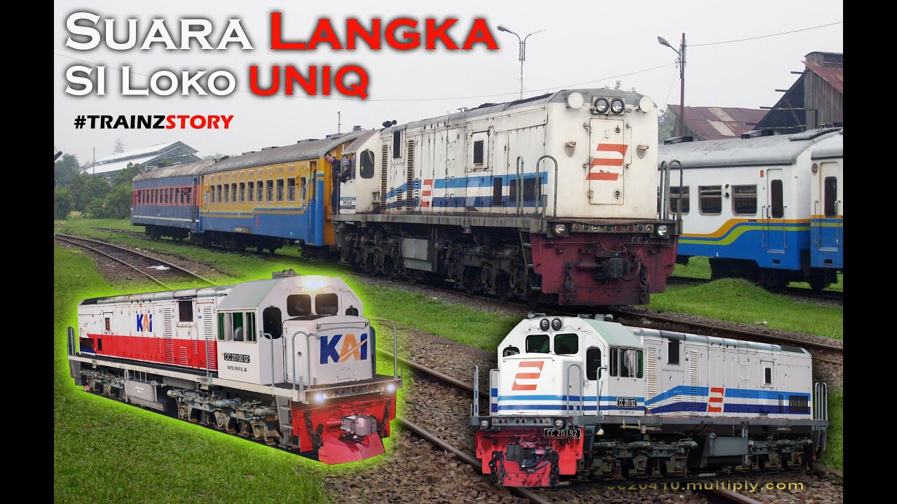 Suara LANGKA si Loko UNIK lagi VIRAL | TRAINZSTORY CC 201 92
