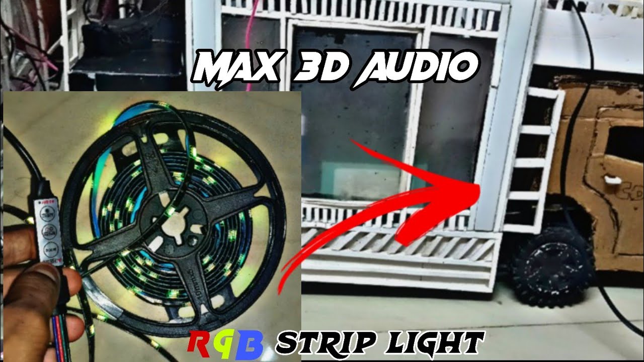 Finally🥳 RGB Strip Light କିଣିଲି  Dj Side Light ରେ ଲଗା ହେବ || #crazycreator #minidjsound #minidj 