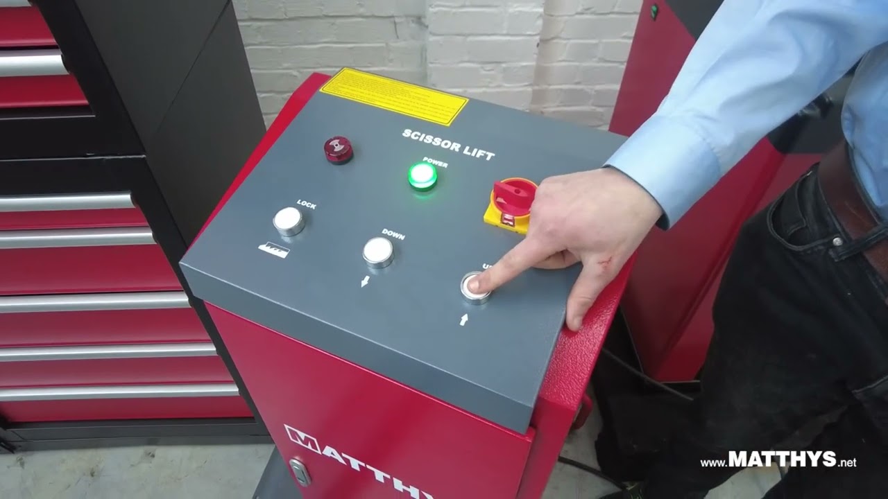 PONT ÉLÉVATEUR À CISEAUX POUR VOITURE - CAPACITÉ 3 T
