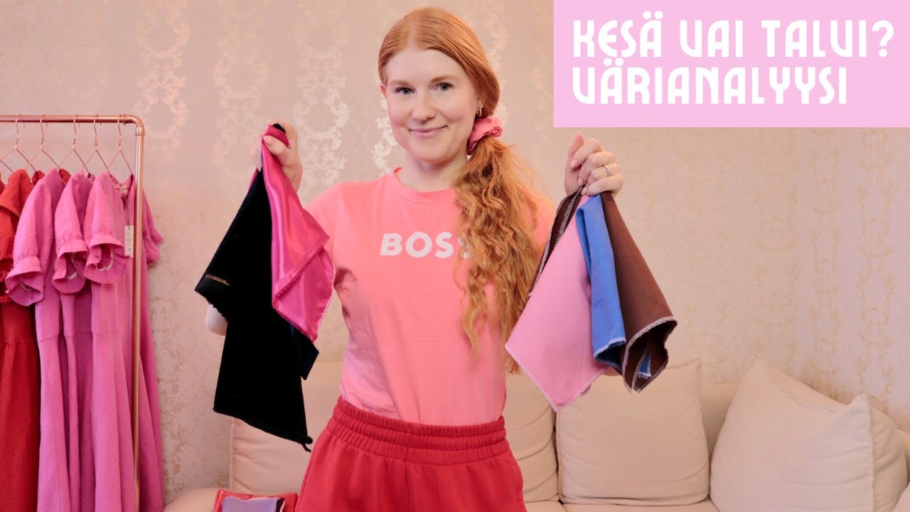 Oletko kesä vai talvi? // Värianalyysi ~ Nina Jasmin