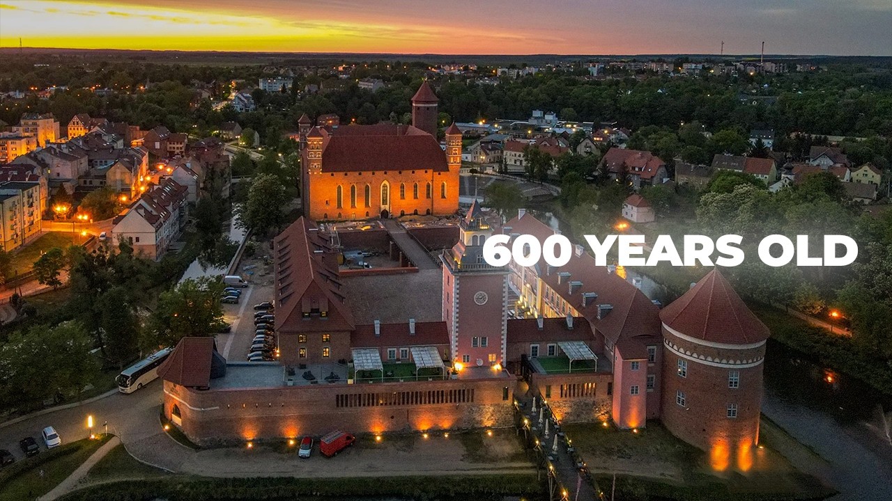 Oszałamiająca perła Warmii uchwycona dronem 4K