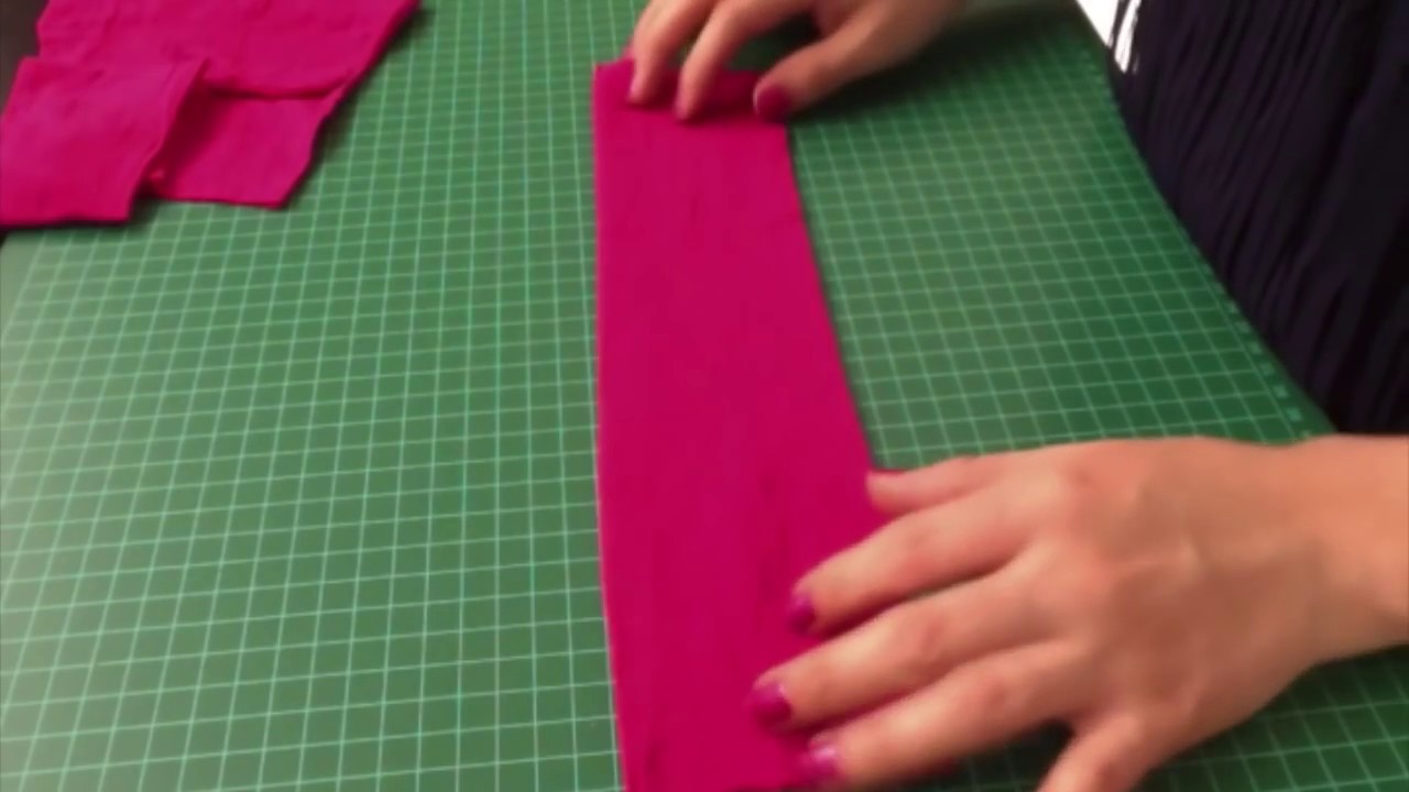 como hacer una bandita de malla