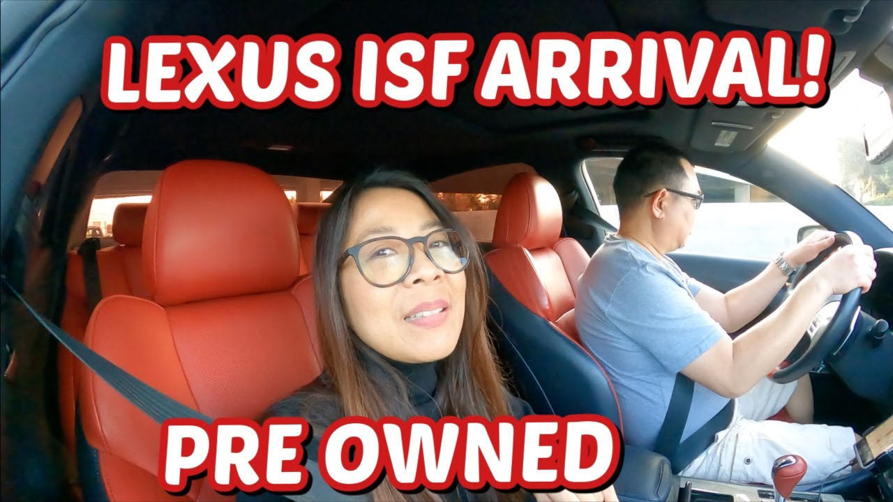 PRE OWNED CAR BOUGHT ONLINE FROM LA GOT DELIVERED!LEXUS ISF ARRIVAL FROM LA! FINALLY VISITED FAMILY