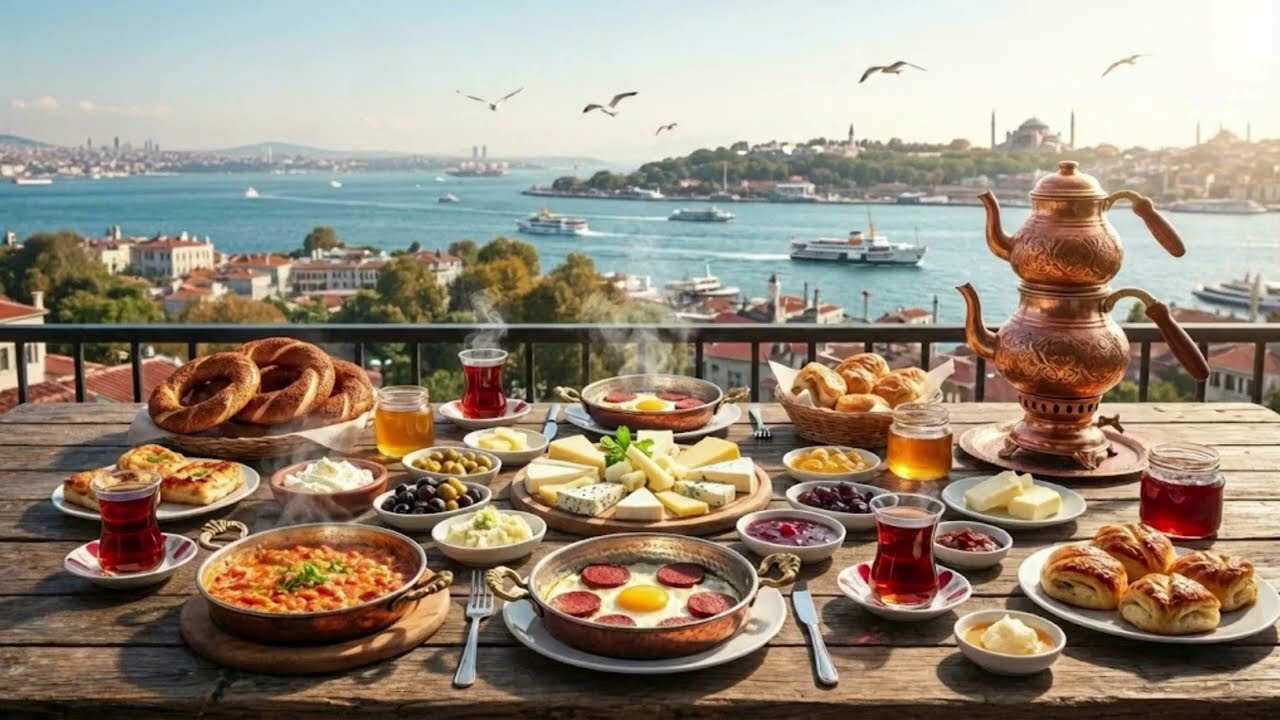 The Best Breakfast in the World: Turkish Morning Jazz 🍳☕ (Acoustic Lofi)