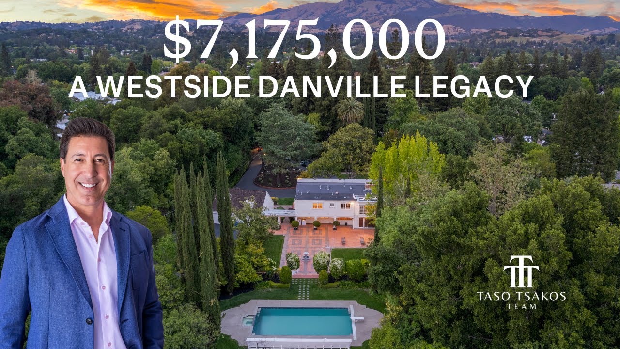 Is This One of the Most Historic Estates In The East Bay? The Hartz Estate, Westside Danville