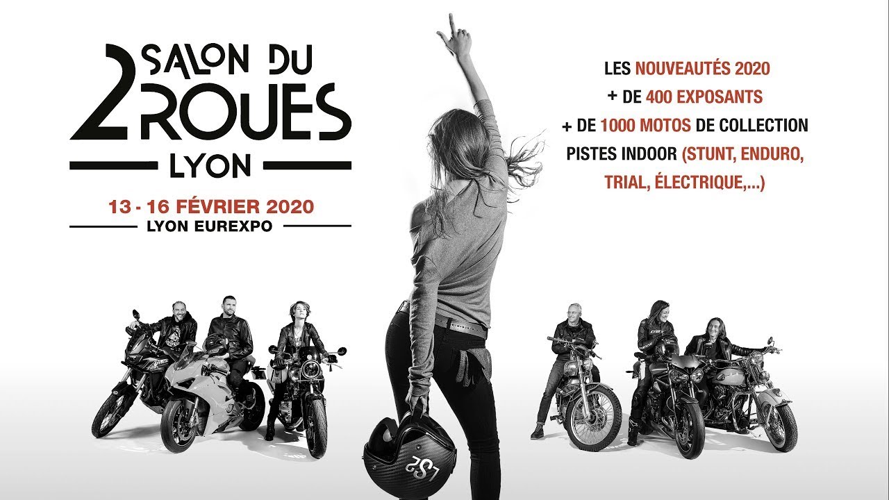 Je participe au salon du 2 roues de LYON !