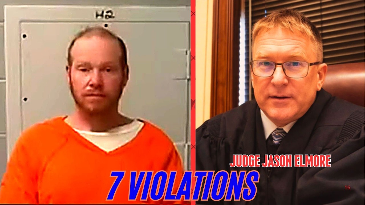 Judge Jason Elmore Hears Multiple Probation Violations in Courtroom Hearing