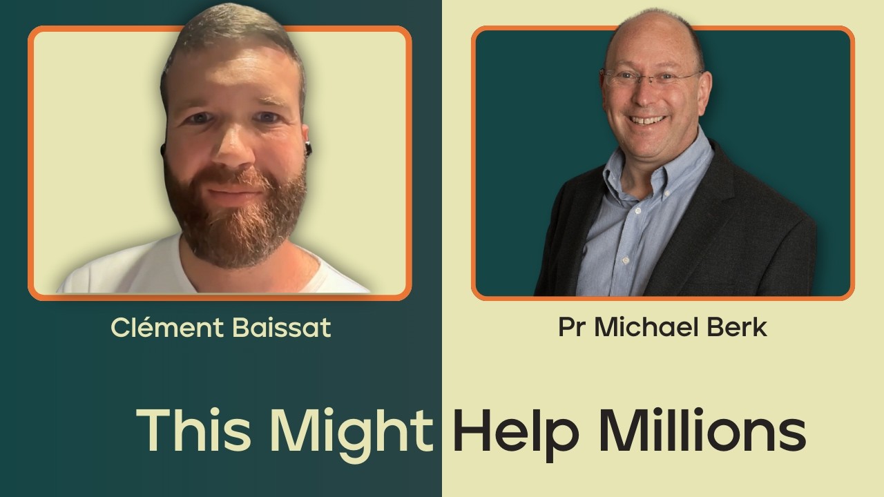 This might help millions of bipolar - With Professor Michael Berk