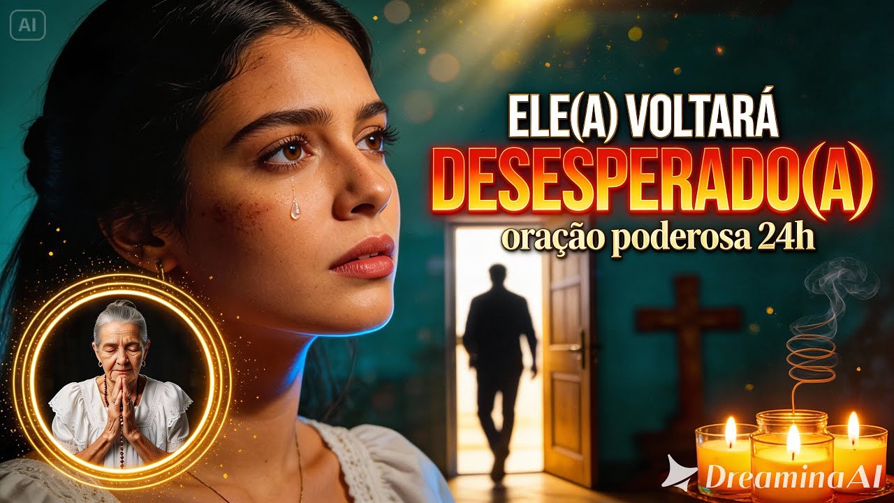 ORAÇÃO PODEROSA Para TRAZER de VOLTA Quem Te ABANDONOU - Ele(a) Voltará DESESPERADO