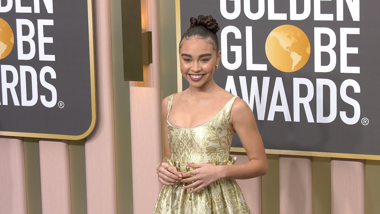 Bailey Bass 2023 Golden Globes Arrivals