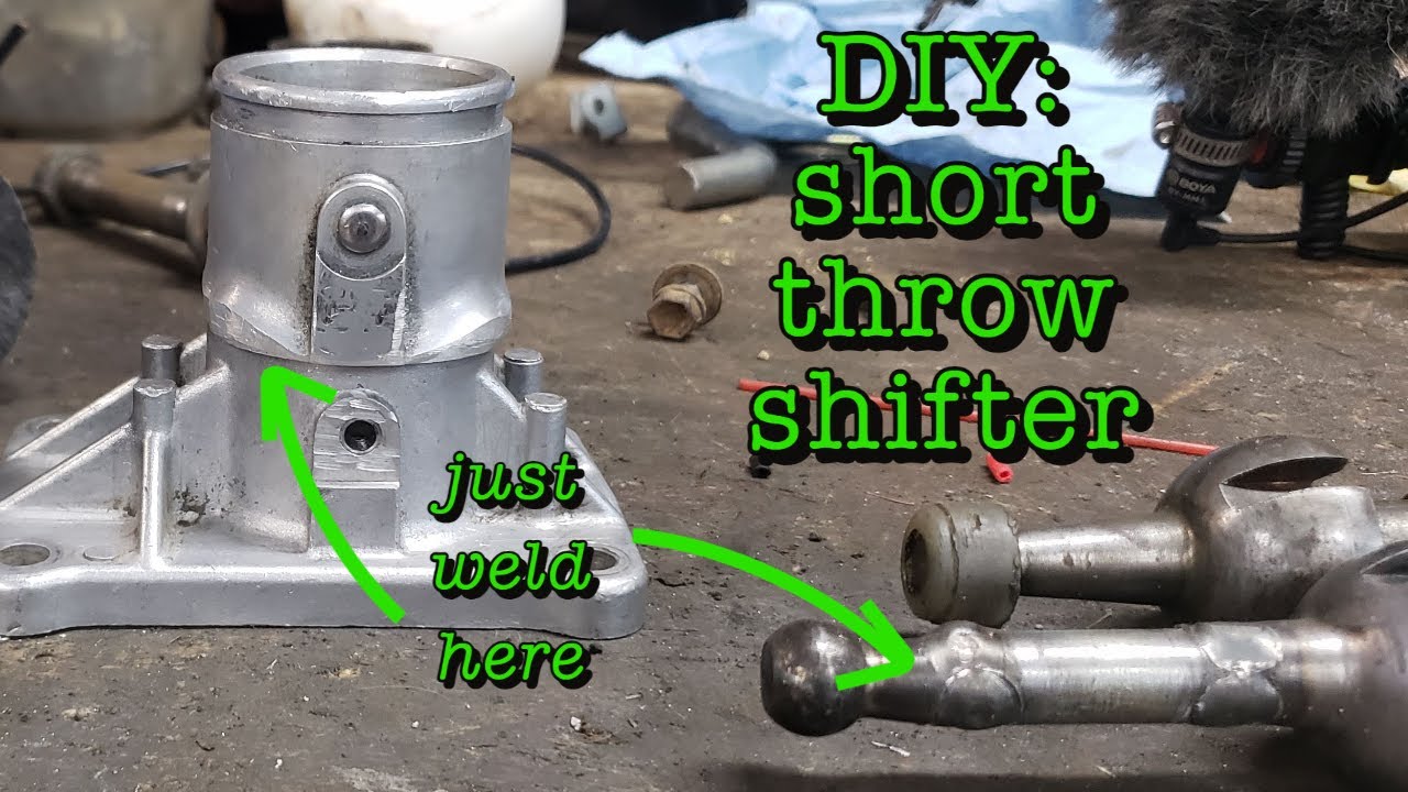 how to make your own short throw shifter
