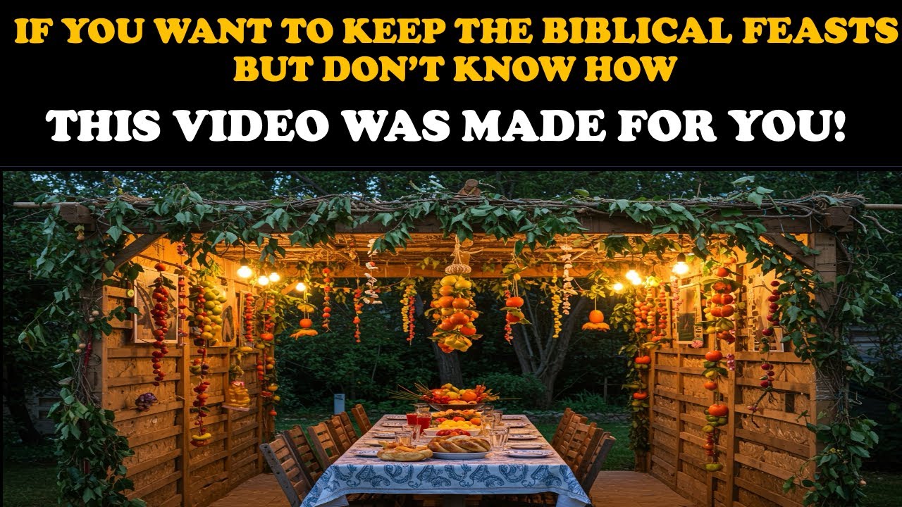IF YOU WANT TO KEEP THE BIBLICAL FEASTS, BUT DON&rsquo;T KNOW HOW&hellip;THIS VIDEO WAS MADE FOR YOU!