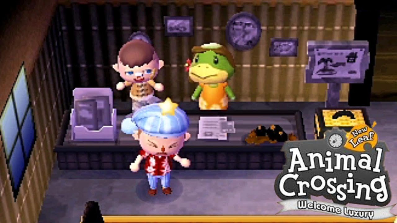 Animal Crossing Welcome Luxury 3DS День 91: JHON: Призрак клуба Тортимер