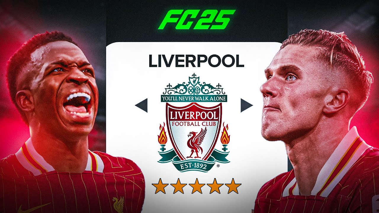 10 SEZON BOYUNCA LİVERPOOL YÖNETTİM ! EA FC 25 LİVERPOOL REBUİLD