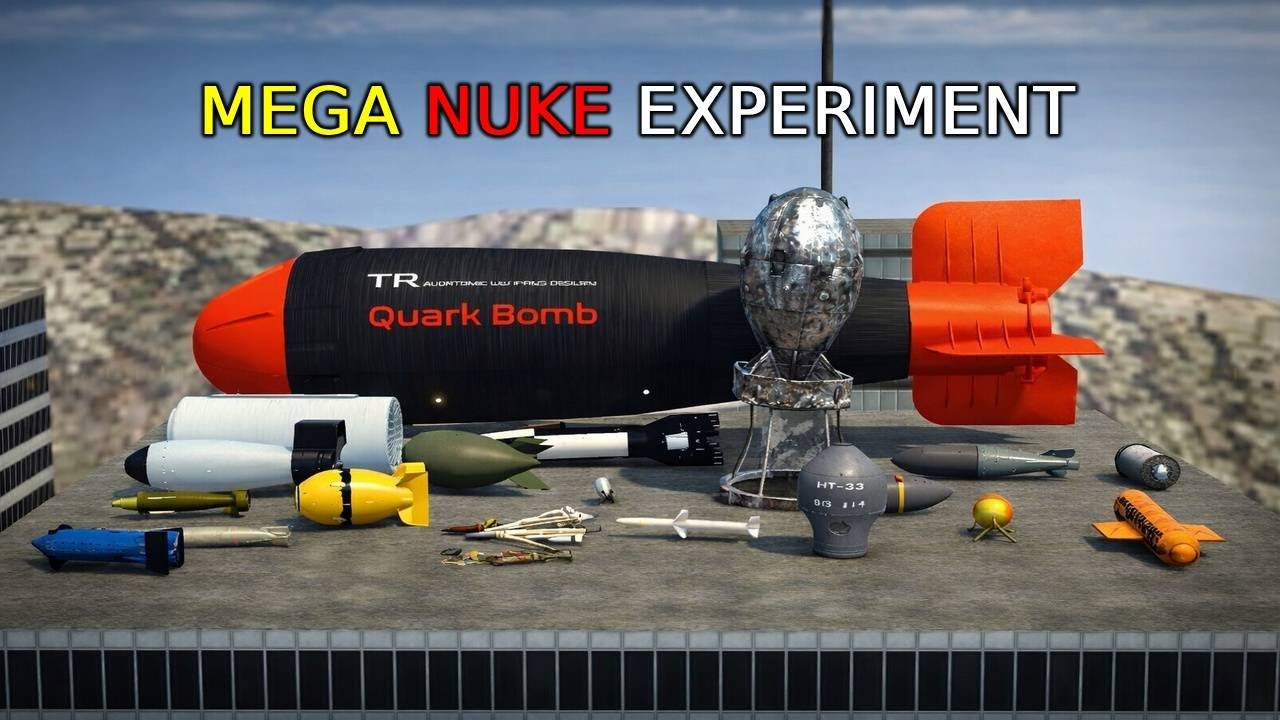 மக்களே 🚀 I Tested All Nuke Bombs and the Game Crashed 😱 | Mega Nuke Experiment☢️